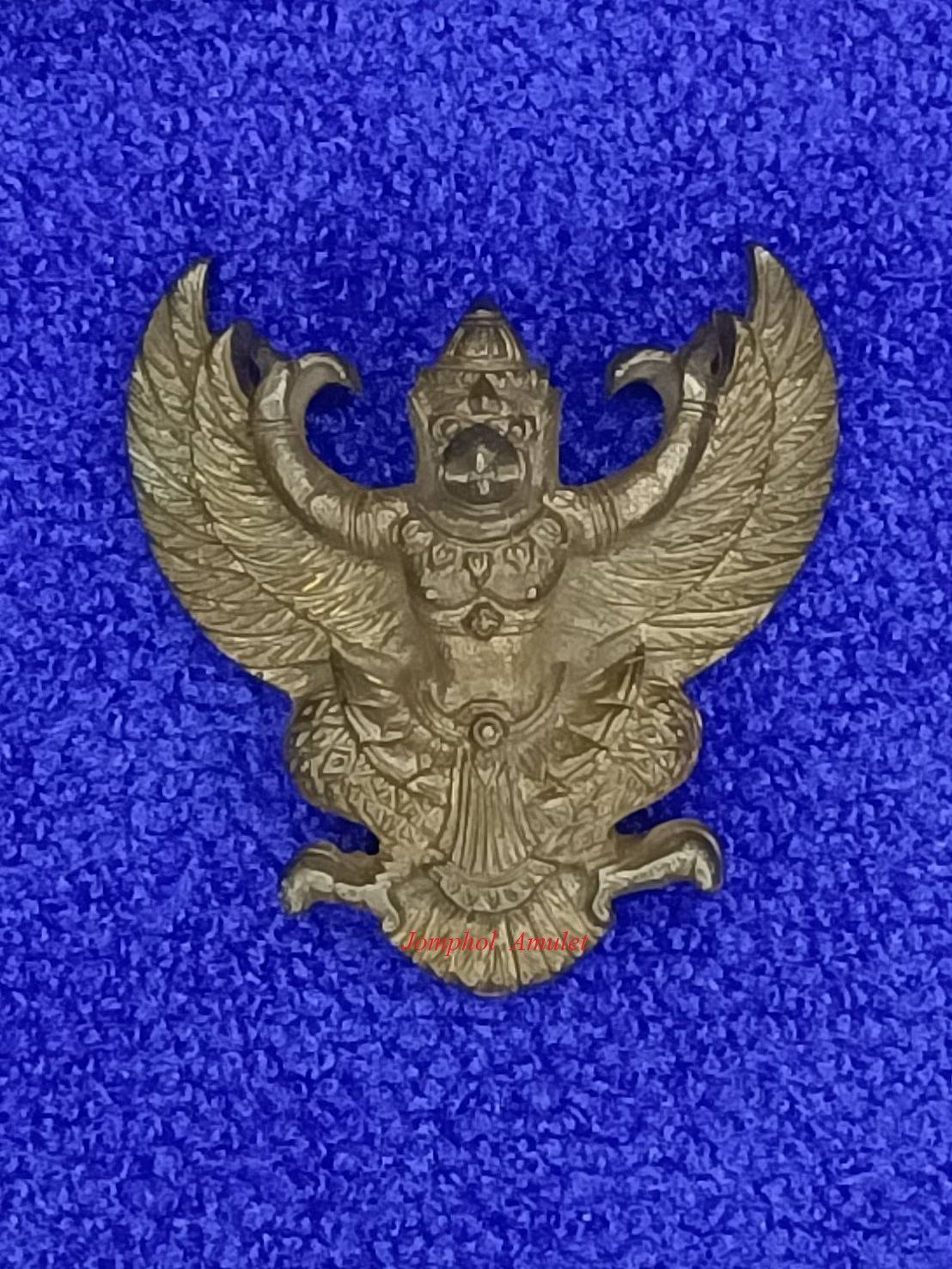 ครุฑ หลวงพ่อเส็ง วัดบางนา ปี2522 เนื้อทองแดง/ 迦樓羅·盧昂·福森