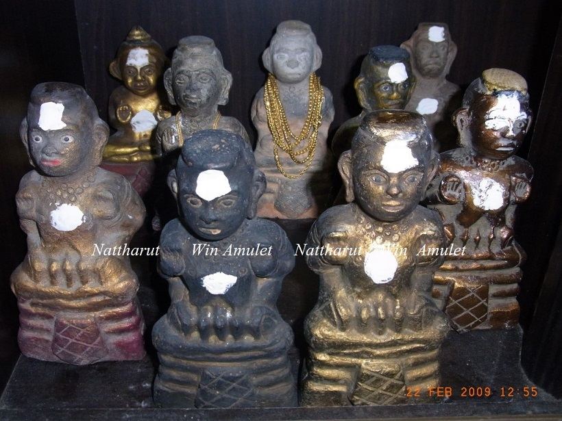 กุมารทอง หลวงพ่อเต๋รุ่นแรก/古曼通  龙婆爹  瓦三案   頭帮